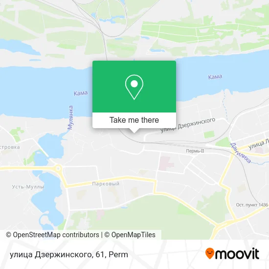 улица Дзержинского, 61 map