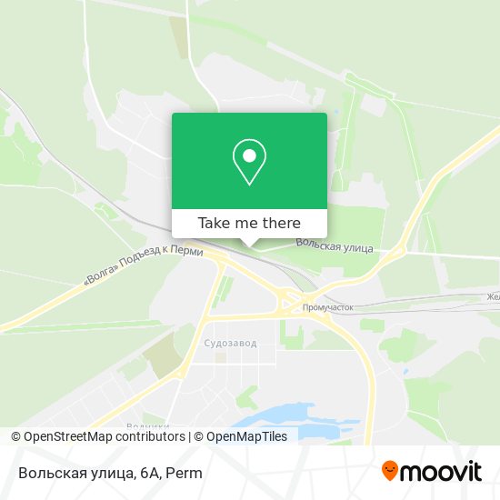 Вольская улица, 6А map