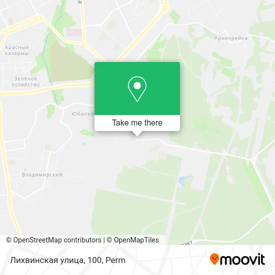 Лихвинская улица, 100 map