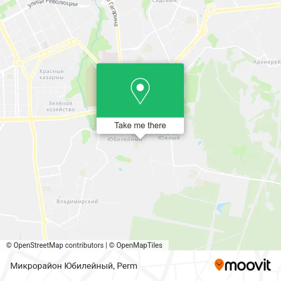Микрорайон Юбилейный map