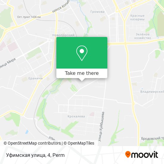 Уфимская улица, 4 map