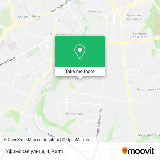 Уфимская улица, 4 map