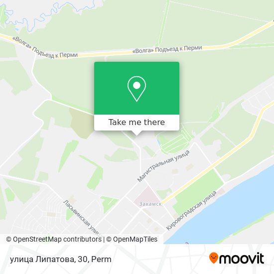 улица Липатова, 30 map