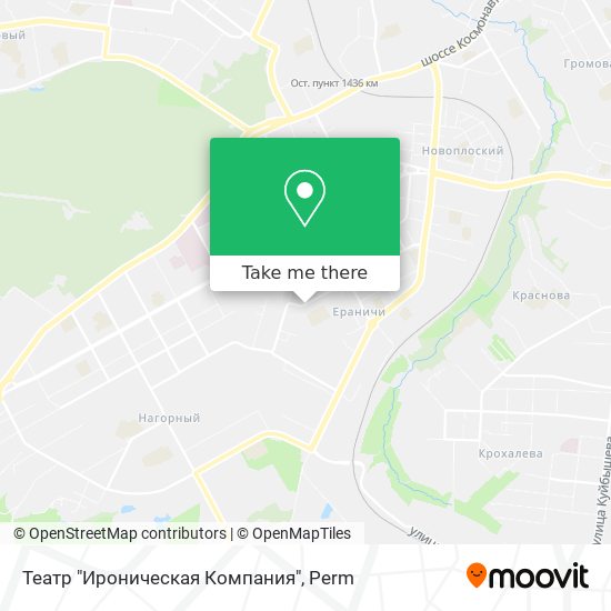 Театр "Ироническая Компания" map