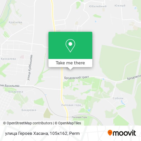 улица Героев Хасана, 105к162 map