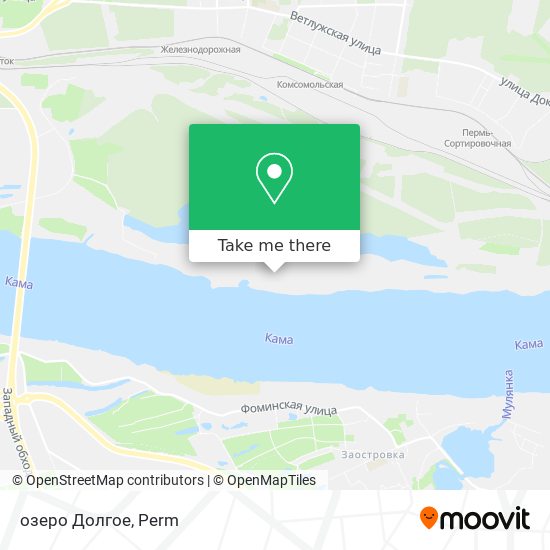 озеро Долгое map