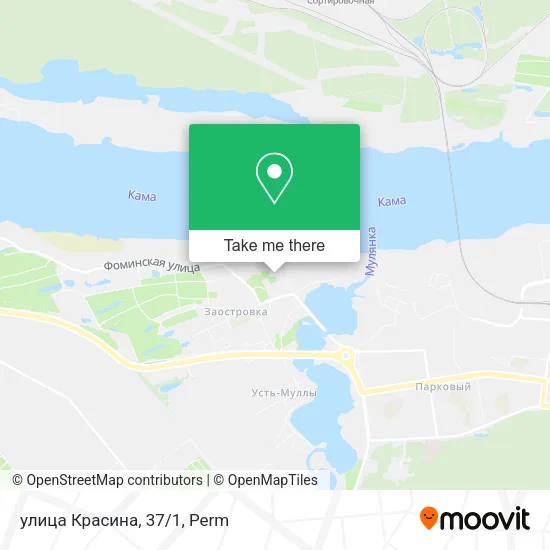 улица Красина, 37/1 map