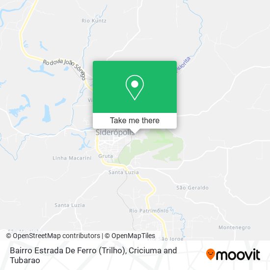Bairro Estrada De Ferro (Trilho) map