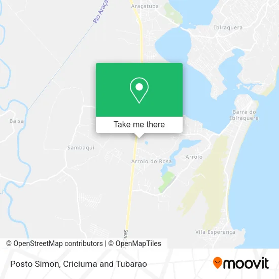 Posto Simon map
