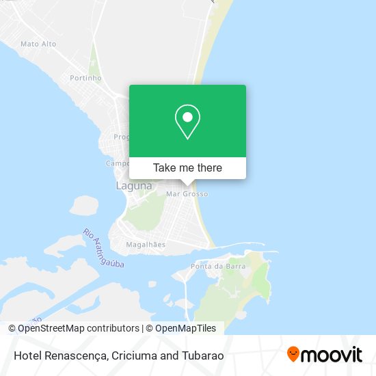 Hotel Renascença map