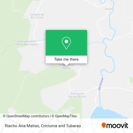 Riacho Ana Matias map