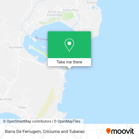 Barra Da Ferrugem map