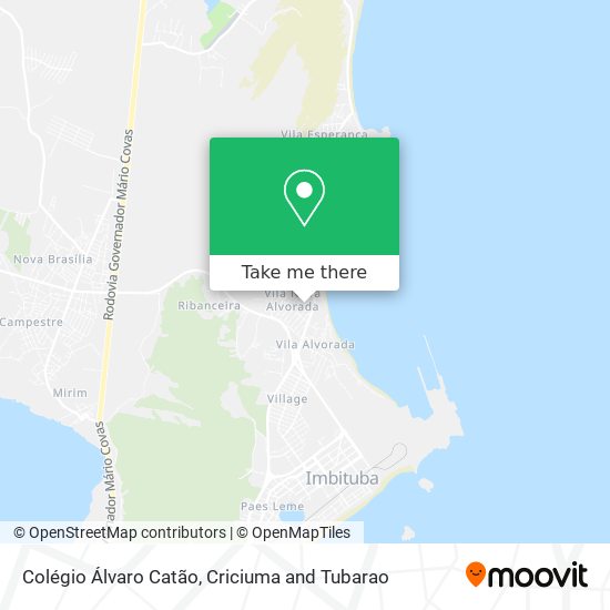 Colégio Álvaro Catão map