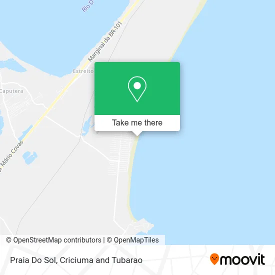 Praia Do Sol map