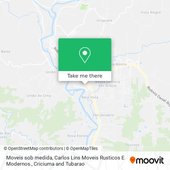 Moveis sob medida, Carlos Lins Moveis Rusticos E Modernos. map