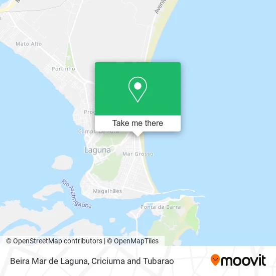 Beira Mar de Laguna map