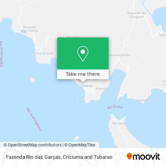 Fazenda Rio das Garças map
