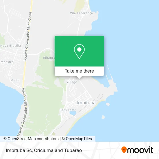 Imbituba Sc map