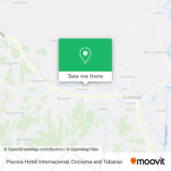 Piscina Hotel Internacional map