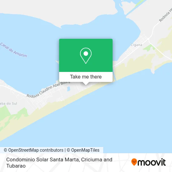 Condominio Solar Santa Marta map