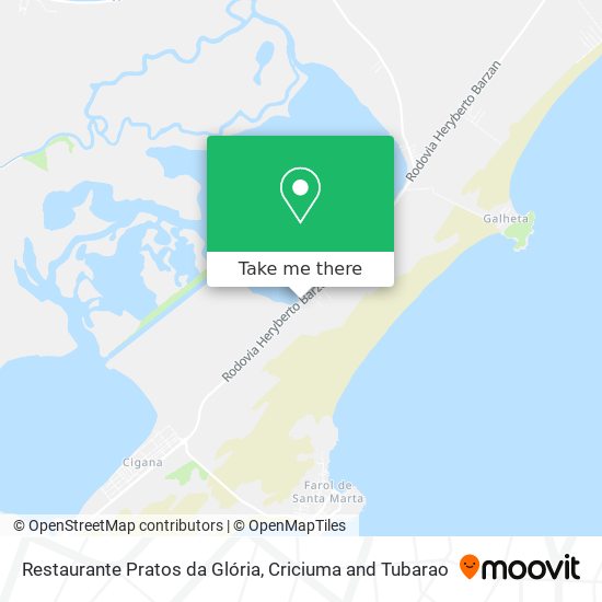 Restaurante Pratos da Glória map