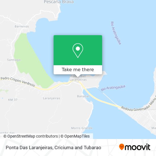 Ponta Das Laranjeiras map