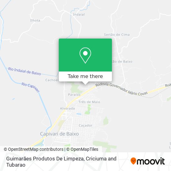 Guimarães Produtos De Limpeza map