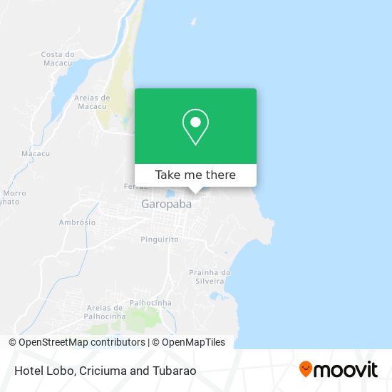 Hotel Lobo map