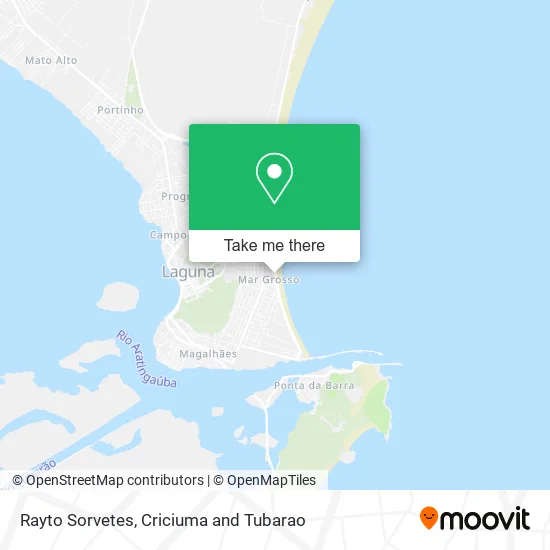 Rayto Sorvetes map