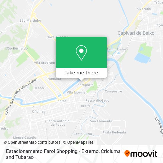 Estacionamento Farol Shopping - Externo map