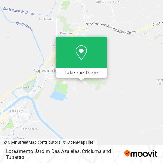 Loteamento Jardim Das Azaleias map