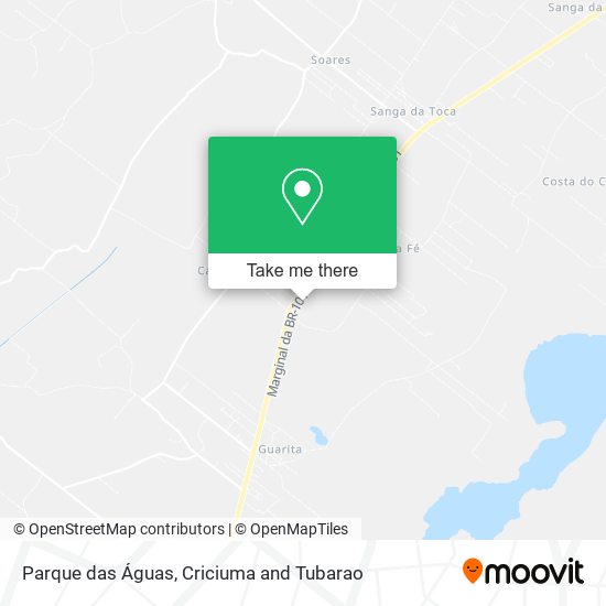 Parque das Águas map