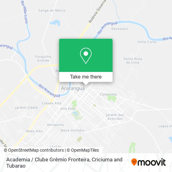 Academia / Clube Grêmio Fronteira map