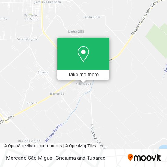 Mercado São Miguel map
