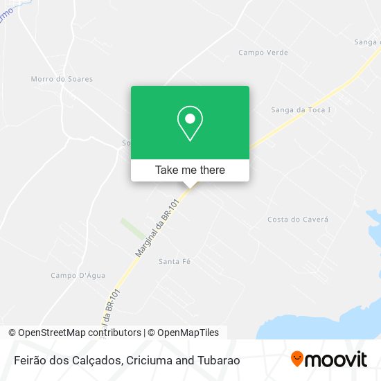 Feirão dos Calçados map