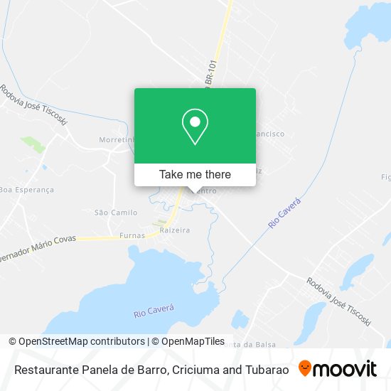 Restaurante Panela de Barro map