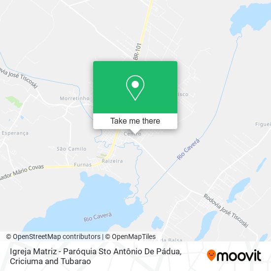 Igreja Matriz - Paróquia Sto Antônio De Pádua map