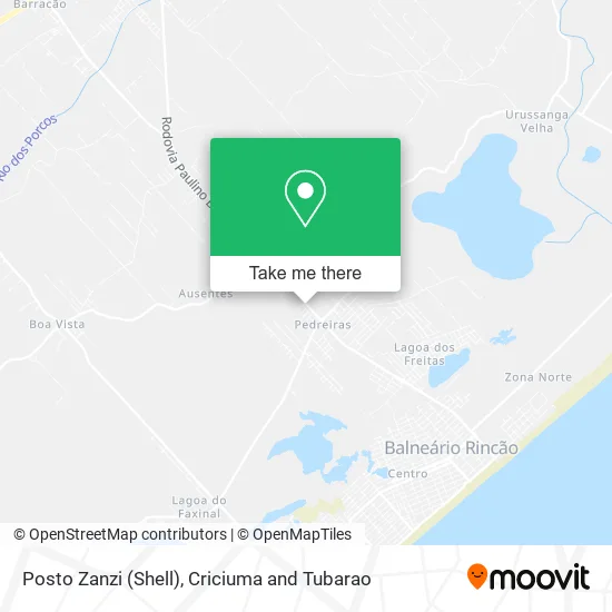 Posto Zanzi (Shell) map