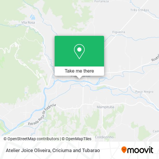 Atelier Joice Oliveira map