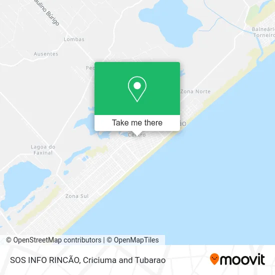 SOS INFO RINCÃO map