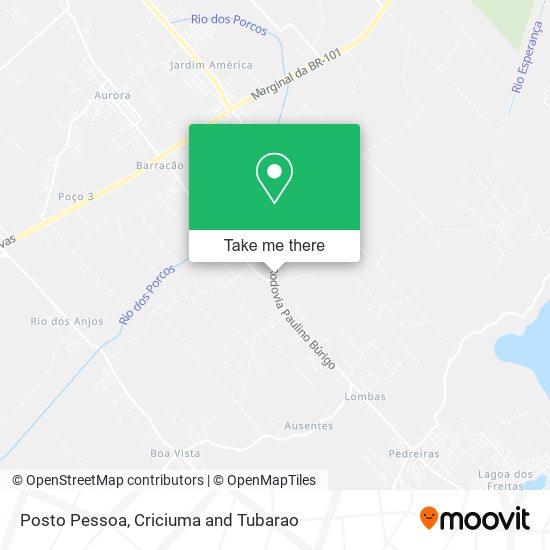 Posto Pessoa map