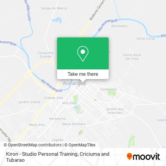 Kiron - Studio Personal Training map