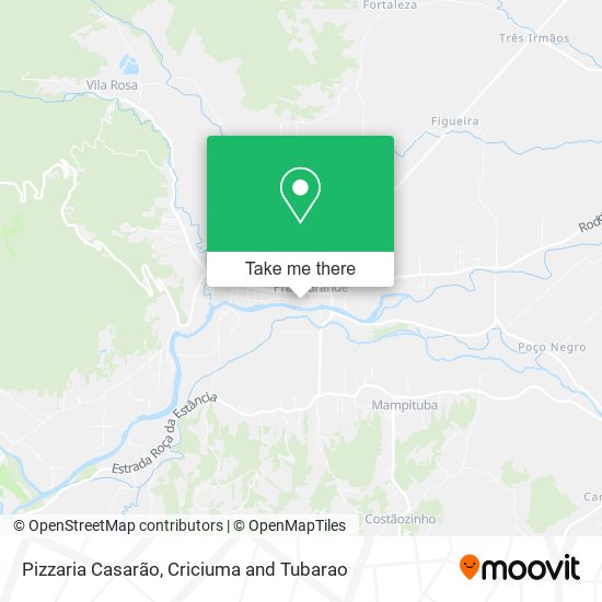 Pizzaria Casarão map