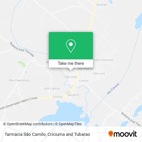 farmácia São Camilo map