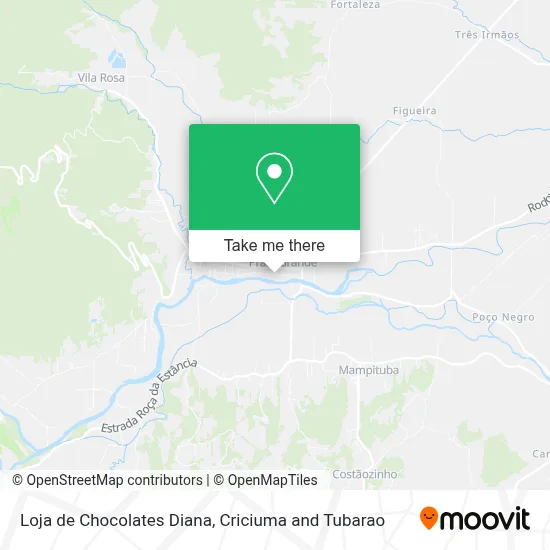 Loja de Chocolates Diana map