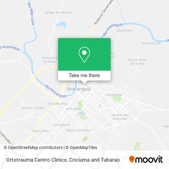 Ortotrauma Centro Clínico map