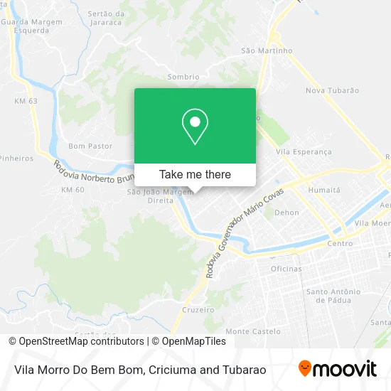 Vila Morro Do Bem Bom map