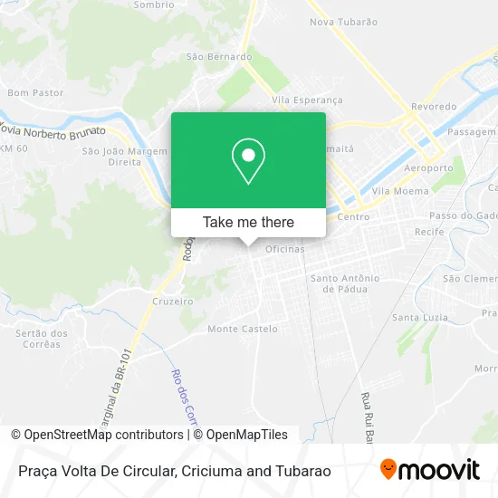 Praça Volta De Circular map