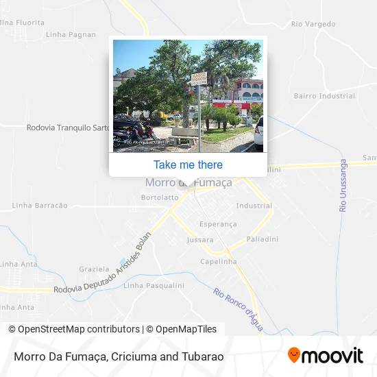Morro Da Fumaça map