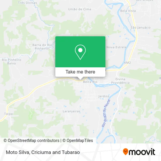 Moto Silva map
